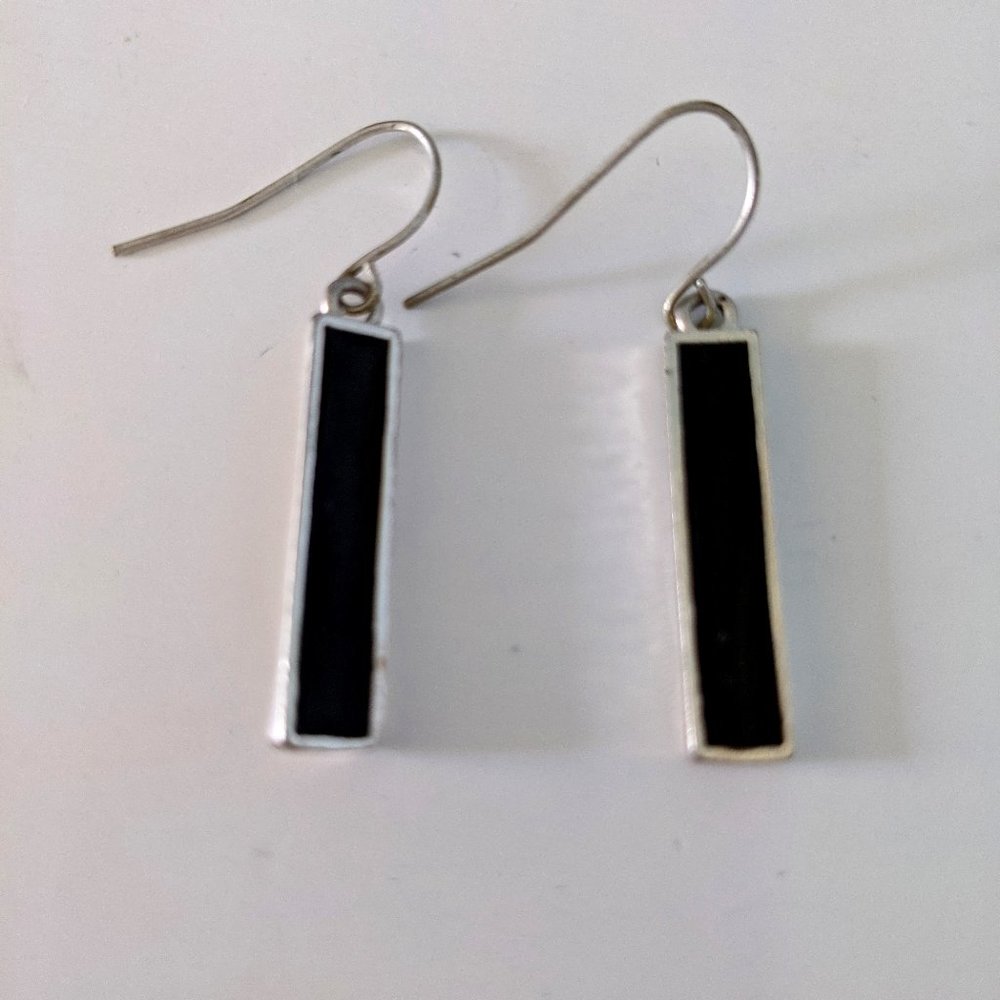 Black earrings